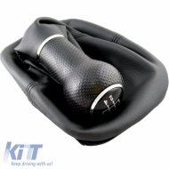 Váltógomb szoknyával és kerettel VW Golf IV (4) típushoz, benyomós hátramenettel 23mm GK0013-image-6296184