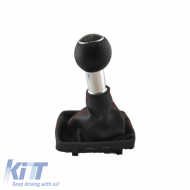 Váltógomb szoknyával fekete Audi A3 8L 5 sebességes 12mm GK0241-image-6298401