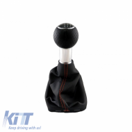Váltógomb szoknyával fekete Audi A3 8L 6 sebességes modellhez GK0242-image-6298391