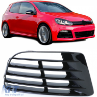 Ventilation grille cover black for R20 bumper right for VW Golf 6 5K1 09-13 - ODGV6013709