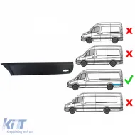 Verkleidungsschiene für die linke Seitenwand geeignet für Mercedes Sprinter W906 2006-2018 L3-image-6207712