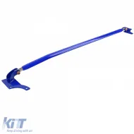 Verstärkungsstrebe aus Aluminium blau verstellbar, geeignet für VW Golf 4 + Bora 97-03-image-6196847