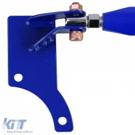 Verstärkungsstrebe aus Aluminium blau verstellbar, geeignet für VW Golf 4 + Bora 97-03-image-6196849