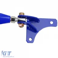 Verstärkungsstrebe aus Aluminium blau verstellbar, geeignet für VW Golf 4 + Bora 97-03-image-6196850