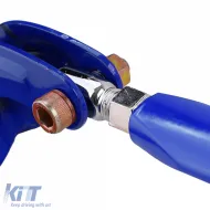Verstellbare Aluminium-Strebe blau für vorne, geeignet für Peugeot 206 + CC SW 98-08-image-6192179