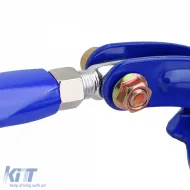 Verstellbare Aluminium-Strebe blau für vorne, geeignet für Peugeot 206 + CC SW 98-08-image-6192180