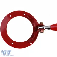 Verstellbare Aluminium-Strebe rot für vorne, geeignet für VW Golf 3 Vento Passat 35i-image-6191205