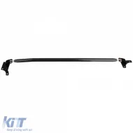 Verstellbare schwarze Aluminium-Strebe für die Vorderachse, geeignet für VW Golf 4 + Bora 97-03-image-6190841