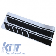 Vinilo Adhesivo Lateral Para Mercedes Clase G W463 89-17 Sticker Vinyl Negro--image-6018529