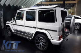 Vinilo Adhesivo Lateral Para Mercedes Clase G W463 89-17 Sticker Vinyl Negro--image-6020100