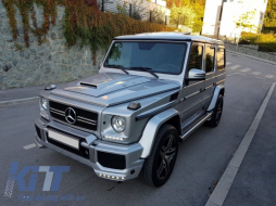 Странични стикери Vinyl Dark Сиво подходящ за Mercedes G-class W463 (1989-2017)-image-6033759