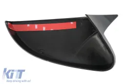 Visszapillantó tükör borítás VW Polo 6R 6C MK5 (2009-2017) / UP! Ferdehátú (09.2016-2019) modellekhez, zongoralakk fekete-image-6067675