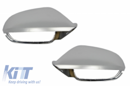 Visszapillantó tükör borító Audi A6 4G C7 (2011-2014) Limousine/Avant, RS6 design, holttérfigyelő nélkül-image-6043530
