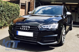 Visszapillantó tükör borító Audi A6 4G C7 (2011-2014) Limousine/Avant, RS6 design, holttérfigyelő nélkül-image-6043534