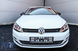 Visszapillantó tükör borító szett, zongorafekete, VW Golf VII 7 & 7.5, Touran II, Golf Alltrack modellekhez-image-6077798