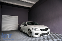 Visszapillantó tükör borítók, M Dizájn, BMW 5-ös F10/F11 (07.2010-2013), nem LCI, zongoralakk fekete-image-6082734