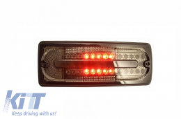 Voll LED Rücklichter für Mercedes G-Klasse W463 89-15 Lights Smoked-image-6022307