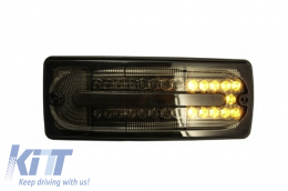 Voll LED Rücklichter für Mercedes G-Klasse W463 89-15 Lights Smoked-image-6022309