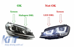 Voll-LED-Scheinwerfer, Spiegelblinker, LEDriving für VW Golf 7 VII 12-17 Upgrade-image-6045538
