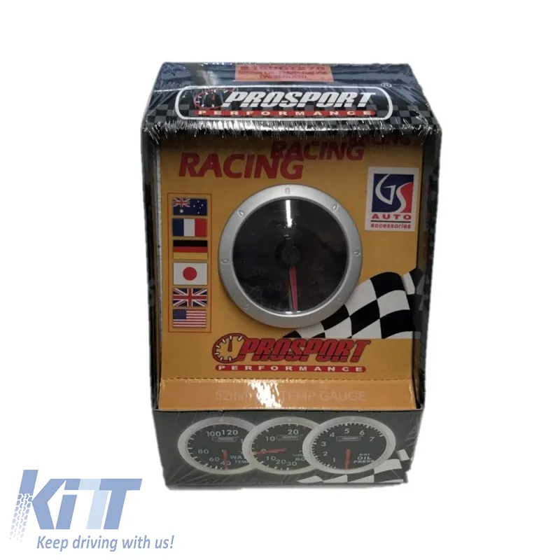Voltmeter Prosport Diamond Series Mirror Look Smoke 52mm