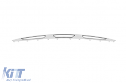 Vordere A Design Line Stoßstange geeignet für Mercedes GLC SUV X254 nach 2022 mit Diamond Kühlergrill-image-6237321