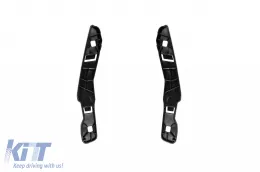 Vordere A Design Stoßstange geeignet für Mercedes GLB X247 2019-2023, mit Chrom/schwarzer GT Kühlergrill-image-6264992