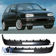 image-1-Vordere Spoiler rechts & links geeignet für VW Golf III (3) 92-98 GTI 2Stück
