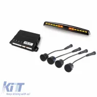 image-19-Vorderer Parkassistent Sensor PDC mit 4 Sensoren 18,5mm Schwarze Matte mit LCD-Bildschirm Steelmate PTS410M5-F