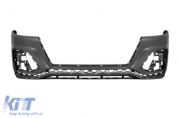 Vorderer RS-Stoßfänger geeignet für Audi Q5 2018-2020 mit schwarzem Trim-image-6235341