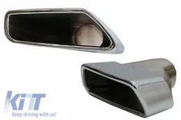 image-66-Vrhovi ispušnog lonca prikladni za BMW Serije 5 G30 G31 (2017-naviše) F10 F11 (2010-2014) F10 F11 LCI (2015-2017) 6 Serije G32 (2017-naviše) M-Tech Sport Dizjan Chrome