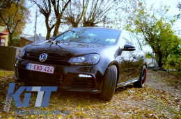 Прагове , подходящи за VW Golf VI Mk6 (2008-нагоре) R20 Дизайн-image-42007