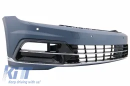 VW Passat B8 3G 15-18 R-Line Design lökhárító, fényszórómosóval és dinamikus irányjelzővel-image-6043403