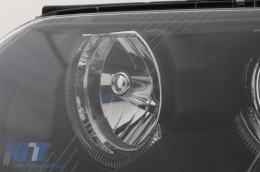 Фарове подходящи за VW Passat 3BG B5 (09.2000-03.2005) 2 Halo Джанти Черен-image-6090612