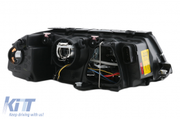 Фарове подходящи за VW Passat 3BG B5 (09.2000-03.2005) 2 Halo Джанти Черен-image-6093240