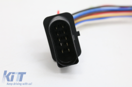 Фарове подходящи за VW Passat 3BG B5 (09.2000-03.2005) 2 Halo Джанти Черен-image-6093242