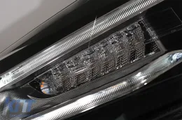 Фарове подходящи за VW Polo MK5 6R 6C 61 (2011-2017) LED Light Bar Devil Eye Look RHD-image-6077525
