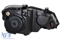 Фарове подходящи за VW Polo MK5 6R 6C 61 (2011-2017) LED Light Bar Devil Eye Look RHD-image-6077528