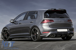 Антикрило , подходящ за VW Golf 7 VII (2012-2017) TFSI OETT Дизайн Piano Black-image-6096590