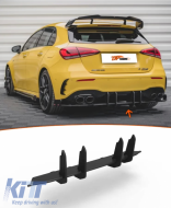 W177 Max Rear Splitter Piano Black ABS / 2019-up