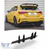 image-14-W177 Max Rear Splitter Piano Black ABS / 2019-up