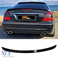 image-54-W211 Trunk Spoiler Piano Black ABS / 2002-2009