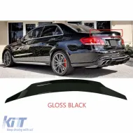 image-48-W212 Sedan PSM Spoiler Piano Black ABS / 2009-2016