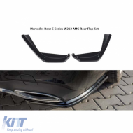 W213 Max Rear Flap Piano Black Vacuum Plastic / 2012-2018 - DTRBDM6026238