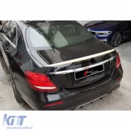 image-49-W213 Rear Trunk Spoiler Raw Surface ABS / 2017 - up