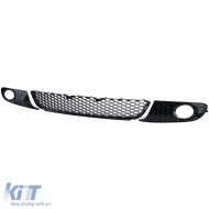 Waben-Grill glänzend für Nebelscheinwerfer geeignet für VW Golf 6 08-13-image-6206640