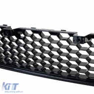 Waben-Grill glänzend für Nebelscheinwerfer geeignet für VW Golf 6 08-13-image-6206643