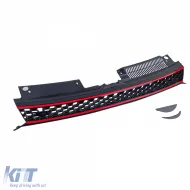 Waben-Grill ohne Emblem Sportlook geeignet für VW Golf 6, auch GTI 08-13-image-6193122