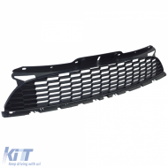 Waben-Grill schwarz matt, geeignet für Mini One Cooper JCW R56 R57 R58 R59-image-6210116