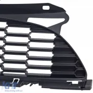Waben-Grill schwarz matt, geeignet für Mini One Cooper JCW R56 R57 R58 R59-image-6210117