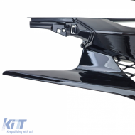 Waben-Grill TR Performance Gloss Black geeignet für Honda Civic X FC FK 2016-2020-image-6207616